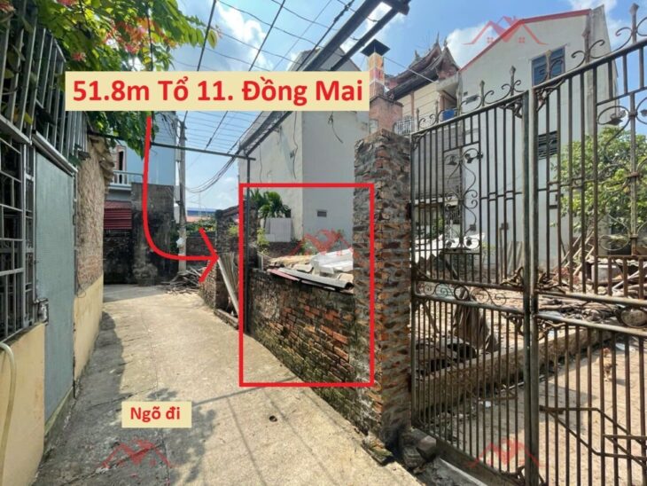 SIÊU PHẨM GIÁ 3,5 TỶ ĐẤT TẠI ĐỒNG MAI-HÀ ĐÔNG D/T:51,8M