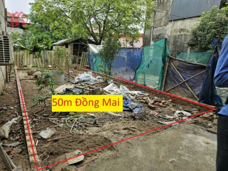 SIÊU PHẨM GIÁ 2,450 TỶ ĐẤT TẠI ĐỒNG MAI-HÀ DÔNG D/T:50M