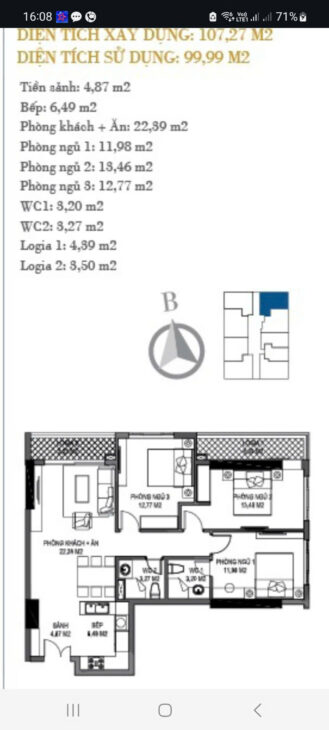 BÁN CĂN GÓC TÒA R3 SUNSHINE RIVERSIDE 100M2 VIEW SÔNG HỒNG CẦU NHẬT TÂN GIÁ RẺ