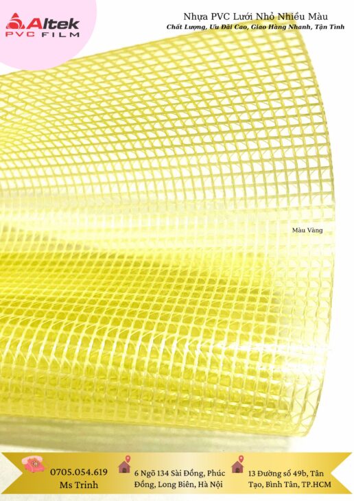 Đại lý buôn bán sỉ màng nhựa PVC giá rẻ tại Bắc Trung Nam