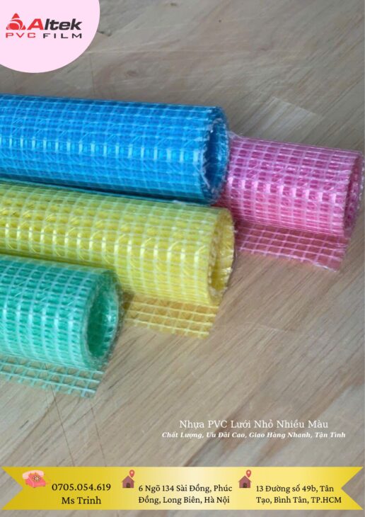 Đại lý buôn bán sỉ màng nhựa PVC giá rẻ tại Bắc Trung Nam