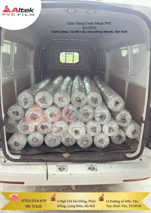 Đại lý buôn bán sỉ màng nhựa PVC giá rẻ tại Bắc Trung Nam