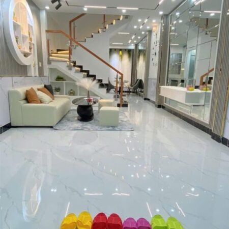 Nhà hẻm xe hơi Huỳnh Tấn Phát, 4x12m, 2 tầng, 4.8 tỷ