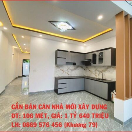 BÁN GẤP NHÀ MỚI XÂY TẠI XÃ DIÊN PHÚ, DIÊN KHÁNH, KHÁNH HOÀ