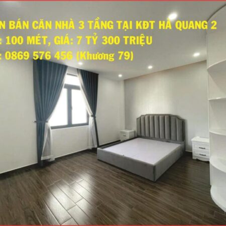 BÁN NHÀ KHU ĐÔ THỊ HÀ QUANG THÀNH PHỐ BIỂN NHA TRANG, KHÁNH HOÀ