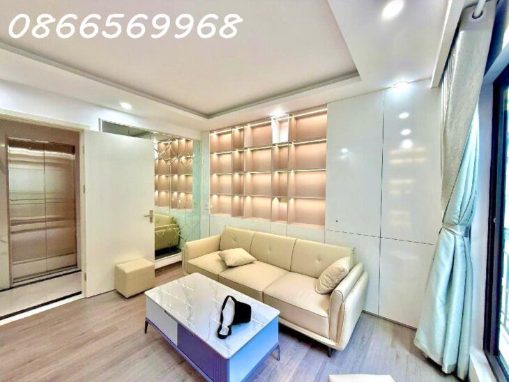 NHÀ MỚI ĐẸP, 32/46M x 6T THANG MÁY, TẶNG NỘI THẤT, HOÀNG HOA THÁM, BA ĐÌNH, 8.59 TỶ