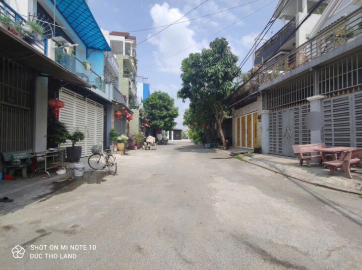 Bán nhanh Đất đẹp hiếm có 5.5x17m full thổ, hẻm nhựa xe hơi 7m khu dân trí TX33 nhỉnh 4Tỷ