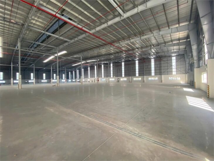 nhà xưởng cho thuê với thiết kế hiện đại, diện tích xưởng đa dạng phù hợp mọi nhu cầu