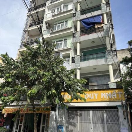 – Căn Hộ Dịch Vụ – Mặt tiền Lý Phục Man, thu nhập 600triệu/Năm, 6 tầng, 4,5×16 nở hậu, Bình Thuận