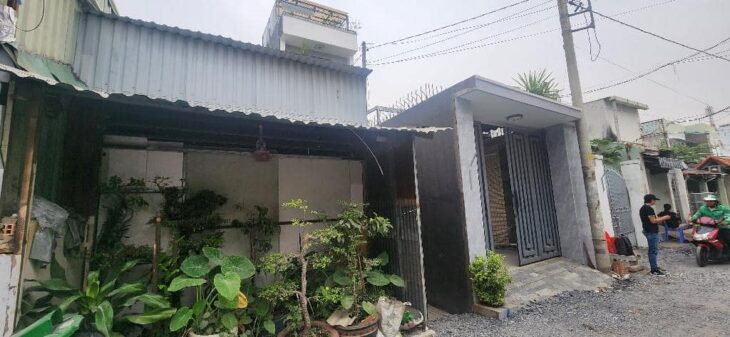 Nhà cấp 4 mặt tiền hẻm kinh doanh, Ngay Khu Chế Xuất Tân Thuận, 228m2, 4,8×48, hẻm xe hơi, 44 Bùi