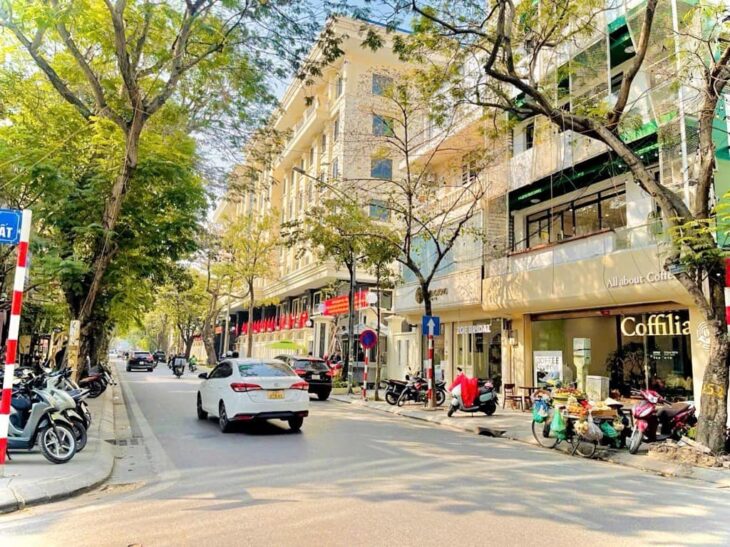 Đường Bưởi Ba Đình – ô tô tránh – văn phòng – 124m chỉ 23 tỷ