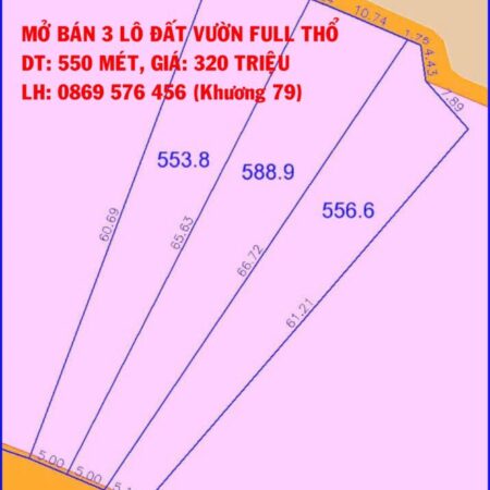MỞ BÁN ĐẤT VƯỜN GIÁP SUỐI TẠI KHÁNH VĨNH, KHÁNH HOÀ