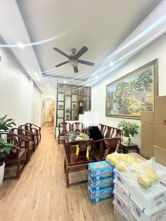 BÁN NHÀ mặt phố HUY DU, 55m2, 5 tầng, thang máy, ô tô, 2 thoáng, nhà đẹp