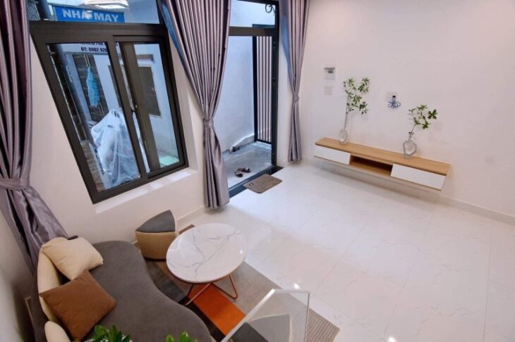 # Nhà K Hoàng Diệu 36m2, kiệt gần dễ đi 2 tầng xinh xắn ở ngay, 2.4 tỷ