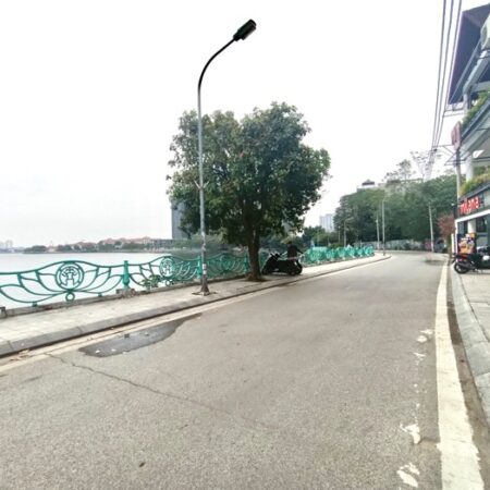 Mặt phố Quảng Khánh 75m2, 5 tầng view Hồ Tây 2 vỉa hè giá 39 tỷ hiếm quận Tây Hồ