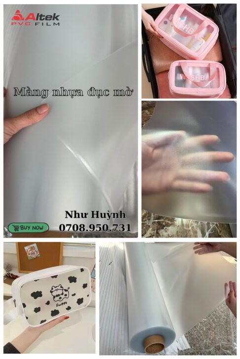 màng pvc mềm dẻo mờ hà nội