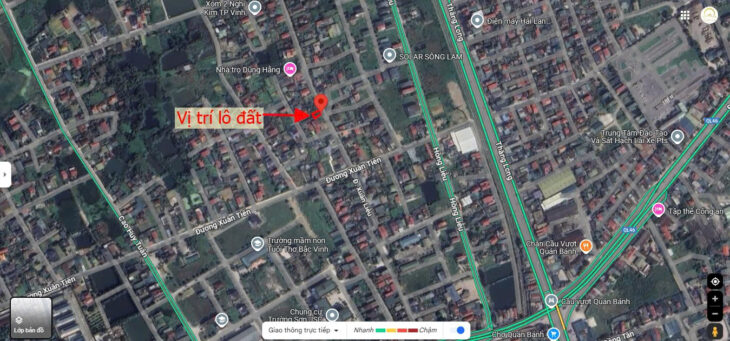 2,0x TỶ – ĐẤT: 6×18=112,7m2 ĐƯỜNG XUÂN LIỄU RỘNG 12m – NGHI KIM TP VINH