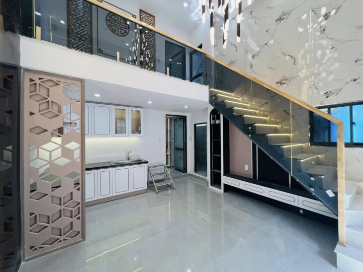 # Nhà 2 mặt thoáng gần Trần Cao Vân + Lê Độ 46m2 2 tầng đẹp ở ngay, 2.55 tỷ