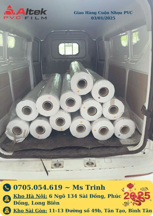 Cuộn nhựa PVC lưới mắt cáo chống tĩnh điện, độ dày 0.3mm và 0.5mm