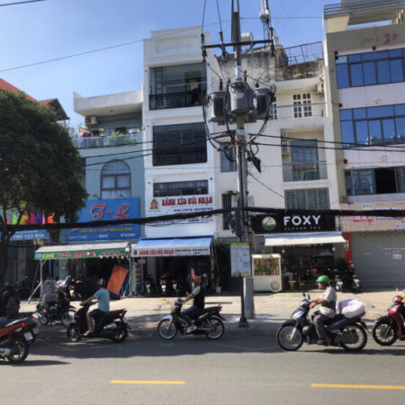 BÁN NHÀ MẶT TIỀN CMT8 QUẬN 10 7 TẦNG 383M2 NHỈNH 29 TỶ