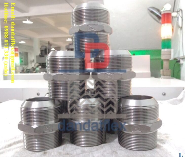 Ống mềm inox 304, Khớp nối inox, đầu nối khớp nối mềm, phụ kiện ống ruột gà pvc,ống inox chịu nhiệt