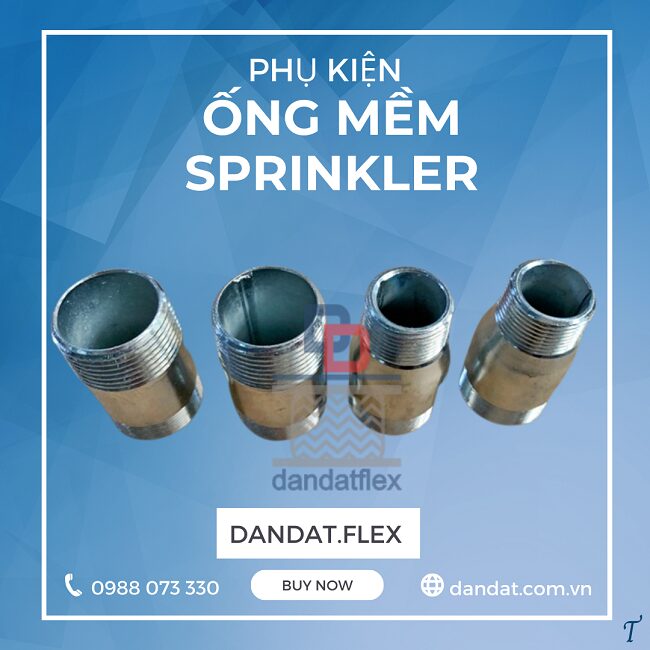 Ống mềm nối đầu phun sprinkler, ống mềm kết nối đầu phun sprinkler, phụ kiện ống mềm chữa cháy