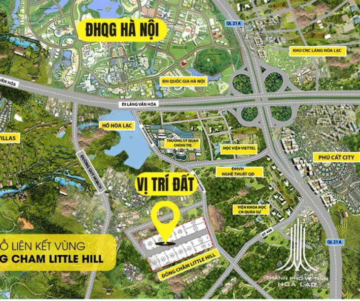 ???? BÁN ĐẤT NỀN SÁT ĐẠI LỘ THĂNG LONG – GẦN ĐH QUỐC GIA HÀ NỘI, HÒA LẠC ????
