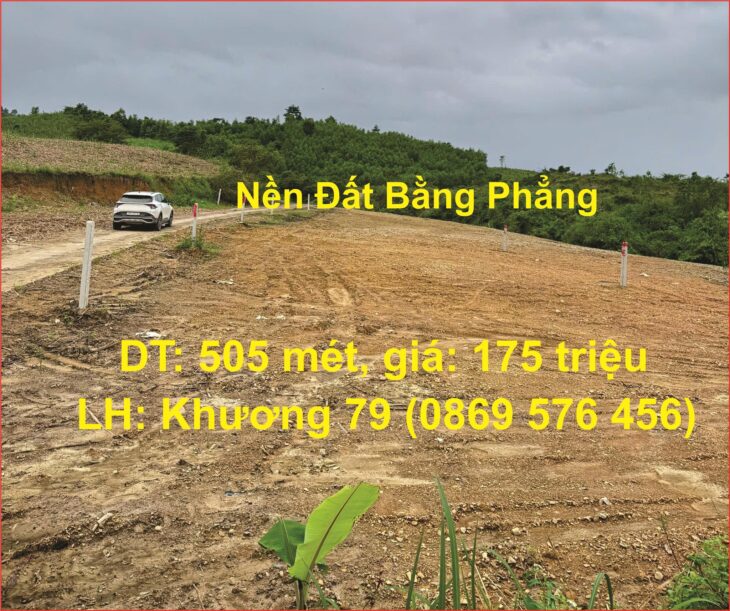 505 MÉT ĐẤT VƯỜN TẠI KHÁNH VĨNH KHÁNH HOÀ, GIÁ 175TR