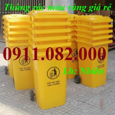 Ở đâu thùng rác bán giá rẻ cạnh tranh- thùng rác 120l 240l 660l giá rẻ- lh 0911082000