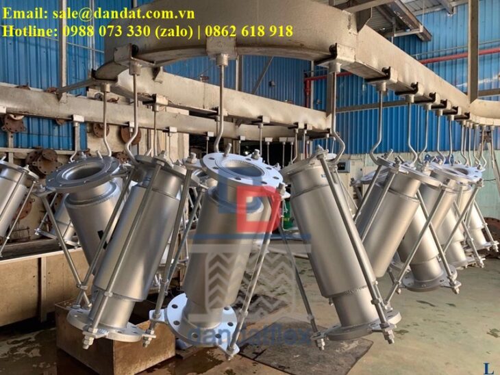 Khớp giãn nở inox, Khớp giãn nở nhiệt inox, Khớp nối inox, Khớp nối mềm chống rung