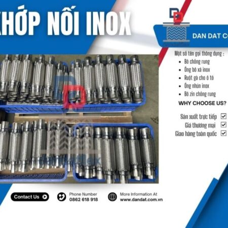 Ống xả mềm ô tô, Ruột gà ống xả mềm, Ống nhún inox, Ống mềm chống rung động cơ, Khớp nối inox
