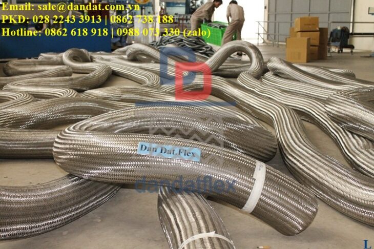 Ống mềm inox 304, Khớp nối inox, đầu nối khớp nối mềm, phụ kiện ống ruột gà pvc,ống inox chịu nhiệt