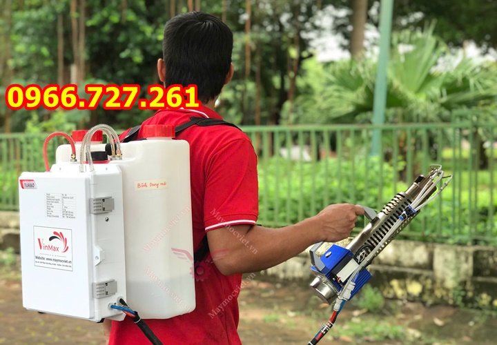 Máy phun khói giảm âm chống ồn chạy xăng PK88