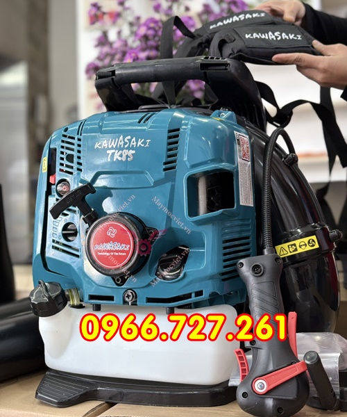 Hướng dẫn sử dụng máy thổi lá chạy xăng Kawasaki TK85