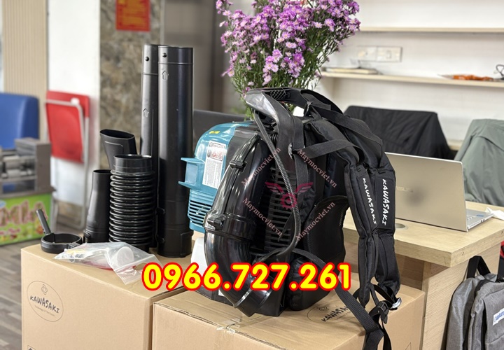 Hướng dẫn sử dụng máy thổi lá chạy xăng Kawasaki TK85