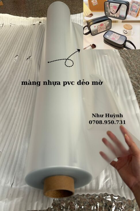 giá bán cuộn màng nhựa pvc trong mờ