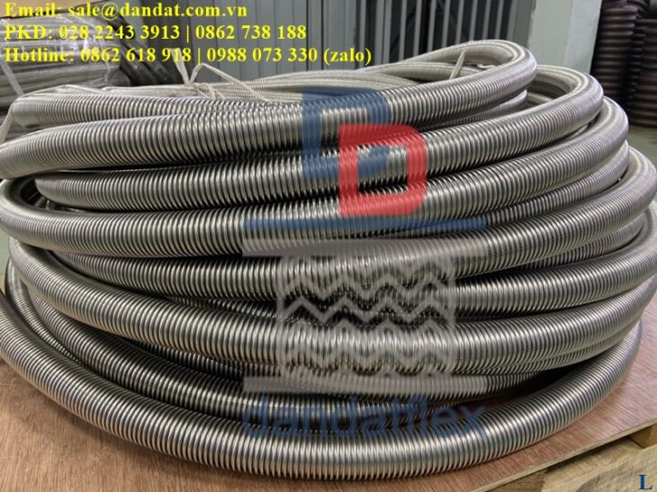 Ống mềm inox 304, Khớp nối inox, đầu nối khớp nối mềm, phụ kiện ống ruột gà pvc,ống inox chịu nhiệt