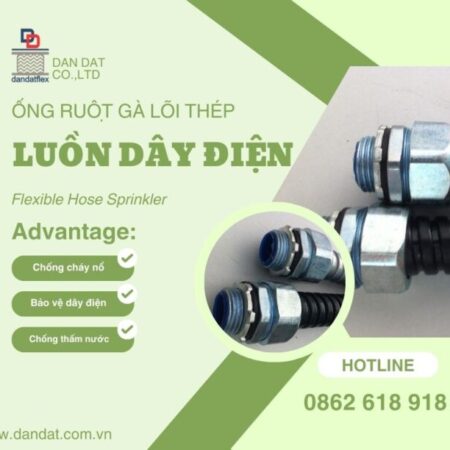 ỐNG RUỘT GÀ LÕI THÉP| ỐNG RUỘT GÀ CHỊU NHIỆT| ỐNG LUỒN DÂY ĐIỆN BỌC NHỰA – GIÁ TỐT