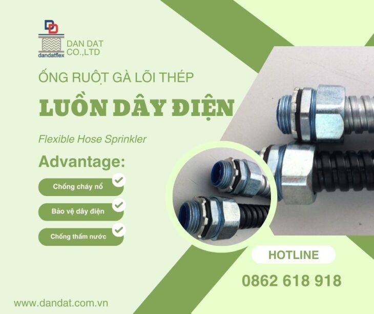 ỐNG RUỘT GÀ LÕI THÉP| ỐNG RUỘT GÀ CHỊU NHIỆT| ỐNG LUỒN DÂY ĐIỆN BỌC NHỰA – GIÁ TỐT