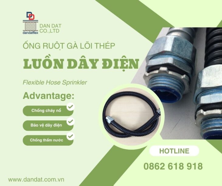 ỐNG RUỘT GÀ LÕI THÉP| ỐNG RUỘT GÀ CHỊU NHIỆT| ỐNG LUỒN DÂY ĐIỆN BỌC NHỰA – GIÁ TỐT