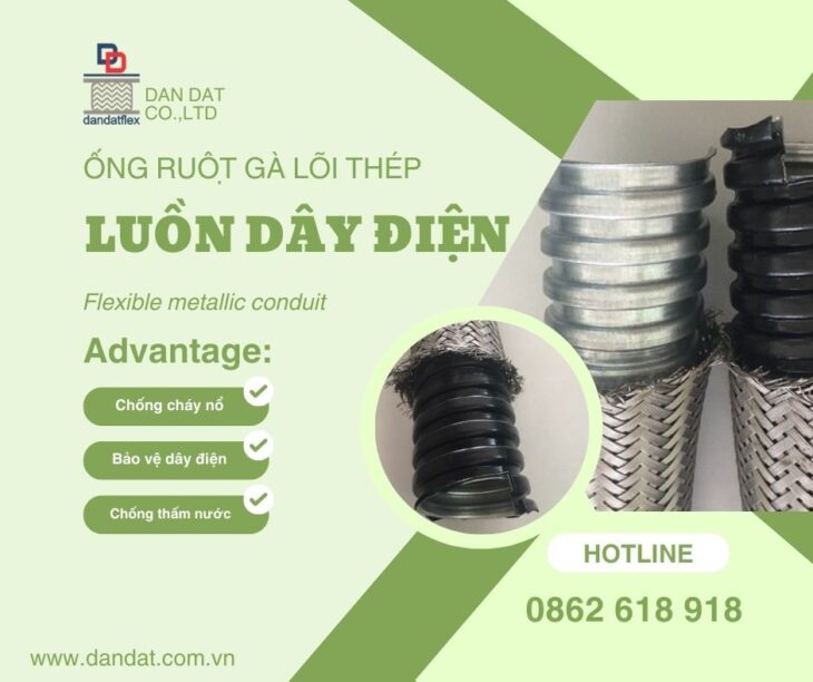 ỐNG RUỘT GÀ LÕI THÉP| ỐNG RUỘT GÀ CHỊU NHIỆT| ỐNG LUỒN DÂY ĐIỆN BỌC NHỰA – GIÁ TỐT