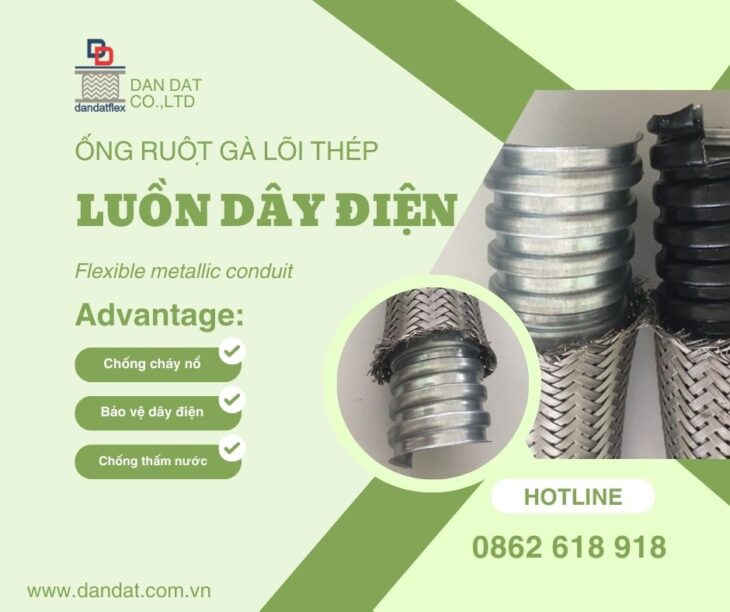 ỐNG RUỘT GÀ LÕI THÉP| ỐNG RUỘT GÀ CHỊU NHIỆT| ỐNG LUỒN DÂY ĐIỆN BỌC NHỰA – GIÁ TỐT