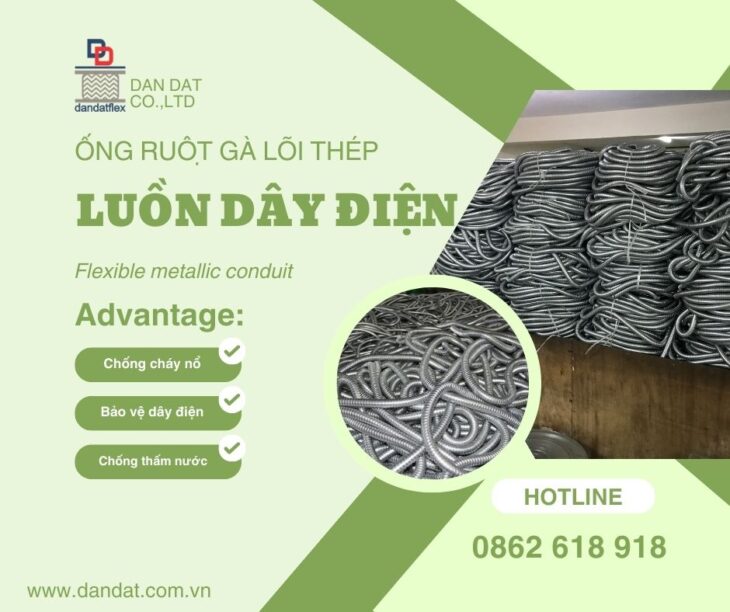 ỐNG RUỘT GÀ LÕI THÉP| ỐNG RUỘT GÀ CHỊU NHIỆT| ỐNG LUỒN DÂY ĐIỆN BỌC NHỰA – GIÁ TỐT