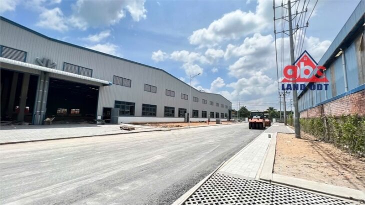 XT383 nhà xưởng sản xuất có tiếp nhận công đoạn xi mạ, kết cấu xưởng kiên cố