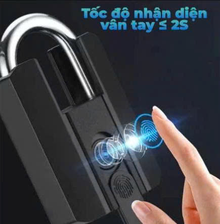 Ổ khoá vân tay thông minh, kết nối Bluetooth