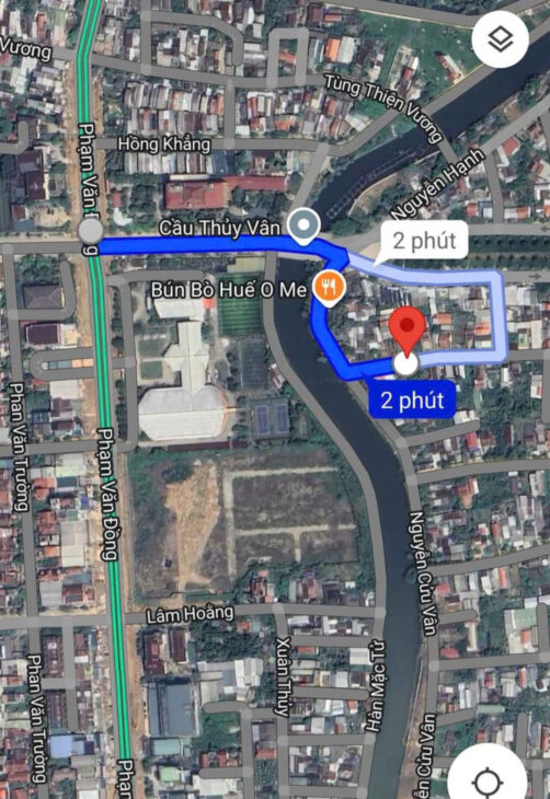???? Đất mặt tiền kiệt ô tô Xuân Hoà – 87m2 – 2,2 Tỷ thuộc Thuỷ Vân , Huế