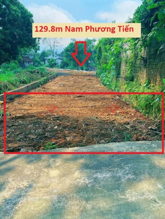 SIÊU PHẨM GIÁ 1 TỶ ĐẤT TẠI NAM PHƯƠNG TIẾN-CHƯƠNG MỸ D/T:129,8M