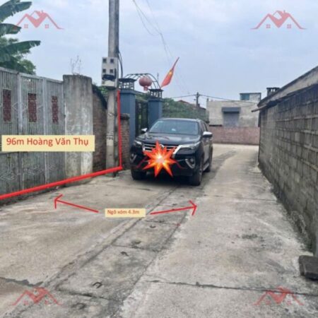 SIÊU PHẨM GIÁ 1,670 TỶ ĐẤT TẠI HOÀNG VĂN THỤ-CHƯƠNG MỸ D/T:96M