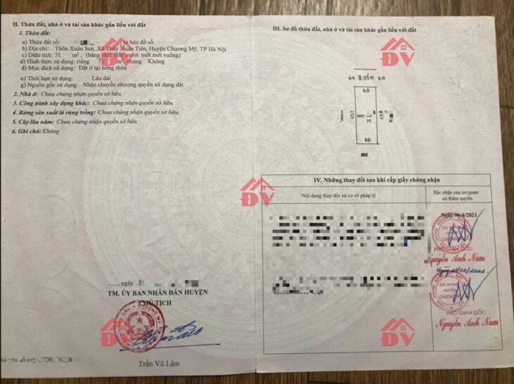 SIÊU PHẨM GIÁ 1,350 TỶ ĐẤT TẠI THỦY XUÂN TIÊN-CHƯƠNG MỸ D/T:71M