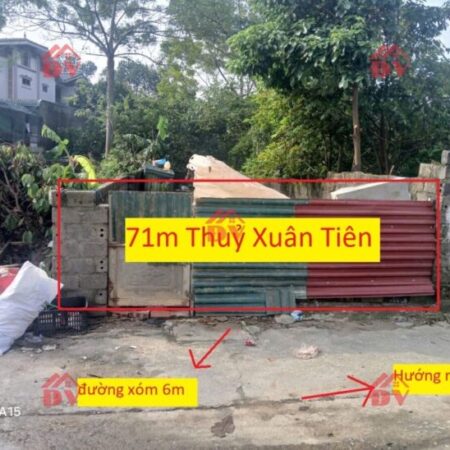 SIÊU PHẨM GIÁ 1,350 TỶ ĐẤT TẠI THỦY XUÂN TIÊN-CHƯƠNG MỸ D/T:71M
